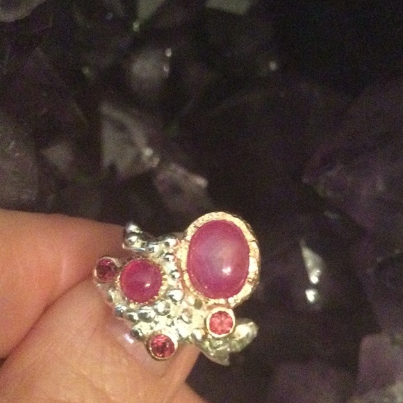 Genuine Natural Star Ruby Ring - Picture 10 of 10